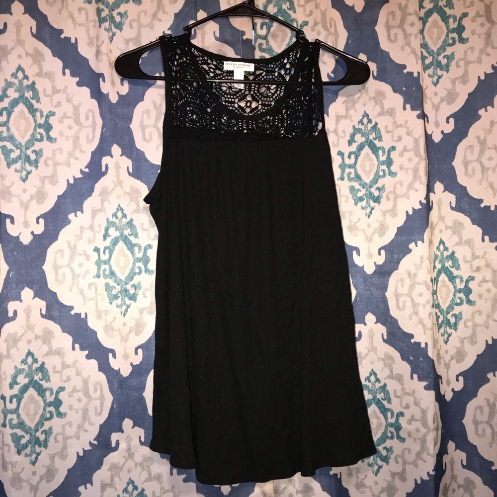Black Maternity Top